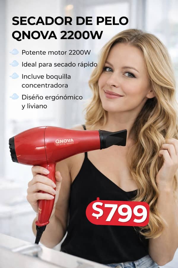 Secador Pelo 5000 wtt